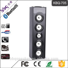 Hot-venda KBQ-705 45W Bluetooth torre alto-falantes FM rádio